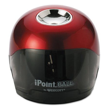 WESTCOTT IPoint Ball Battery Sharpener, Red/Black 15570